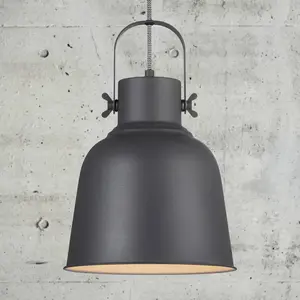 Comparateur de prix : Suspension adrian 25, Métal couleur Anthracite, E27, H.36, IP20 / Nordlux Intérieur