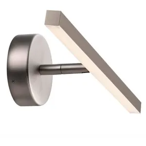 Nordlux Applique tableau et salle de bain IP S13 LED L40 cm IP44 - Gris 1,7 cm