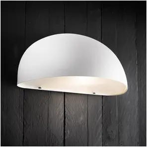 Comparateur de prix : Applique murale scorpius, Métal, Couleur Blanc, E27, H.14, IP33 / Nordlux Extérieur