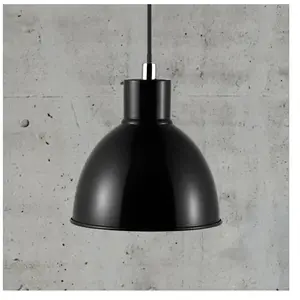 Comparateur de prix : Nordlux Suspension nordique avec abat-jour métallique noir et hauteur réglable