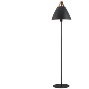 Comparateur de prix : Design For The People STRAP-Lampadaire Métal/Cuir H153cm