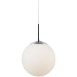 Comparateur de prix : Nordlux 39573001 - CAFE 25 - GRAND BLANC VERRE OPAL GLOBE PENDANT