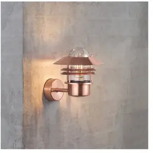 Comparateur de prix : NORDLUX BLOKHUS APPLIQUE D'EXTÉRIEUR EN CUIVRE