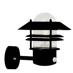 Comparateur de prix : Nordlux Applique extérieure avec capteur blokhus sensor d22 cm ip54 - noir