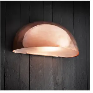 Comparateur de prix : Applique murale scorpius, Cuivre, Couleur Cuivre, E27, H.14, IP33 / Nordlux Extérieur