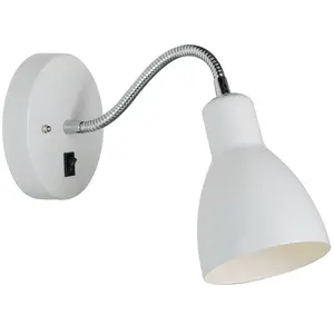 Nordlux NOR-72991001 Applique Murale, Métal, E14, 40 W, Blanc pas cher