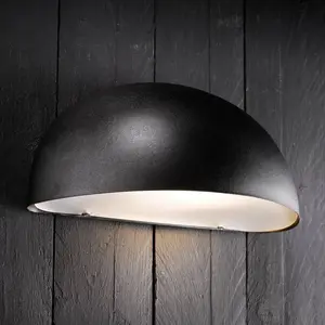 Comparateur de prix : Applique murale extérieure Scorpius 14x27cm E27 IP23 Nordlux noir
