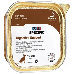 7x100g Specific FIW Digestive Support - Pâtée pour chat pas cher