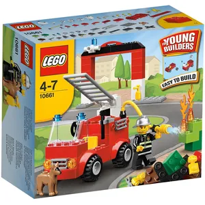 Lego Juniors - Ma Première Caserne Des Pompiers - 10661 pas cher