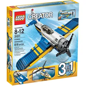 Lego Creator - L'avion De Collection - 31011 pas cher