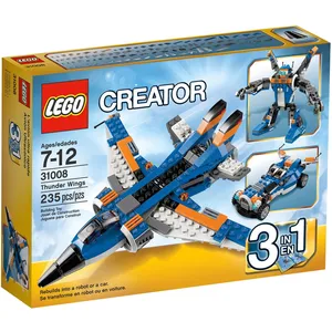 Lego Creator - L'avion De Chasse - 31008 pas cher