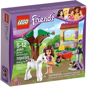Lego Friends - Olivia Et Son Bébé Poulain - 41003 pas cher