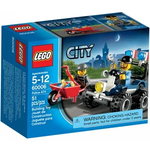LEGO® City 60006 Le 4x4 de la police spéciale pas cher