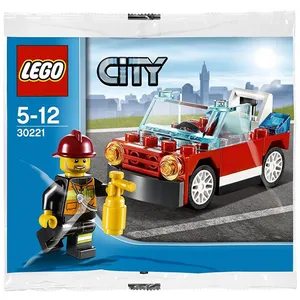 Lego City - Fire Car (Polybag) - 30221 pas cher