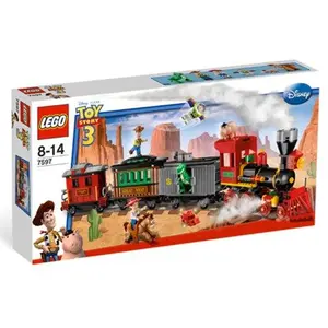 LEGO® Disney Pixar Toy Story 7597 Course poursuite dans le train du Far West pas cher