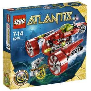 Lego Atlantis - Le Sous-Marin Turbo - 8060 pas cher