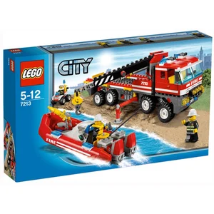 LEGO® City 7213 Le camion tout terrain et le bateau des pompiersVendu parfnac