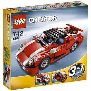 Lego Creator - La Voiture De Rallye - 5867 pas cher