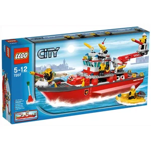LEGO® City 7207 Le bateau des pompiers pas cher