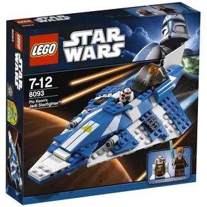 Lego Star Wars - Plo Koon's Jedi Starfighter - 8093 pas cher
