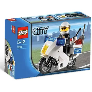LEGO City - La moto de police - 7235 pas cher