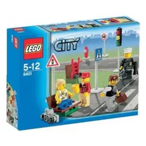 Lego - 8401 - Lego City - Collection de figurines pas cher