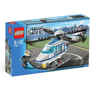 Lego City - L'hélicoptère De Police - 7741 pas cher