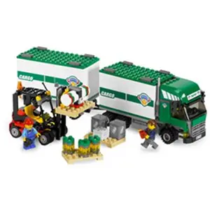 7733 Le camion et son chariot élévateur, Lego City pas cher