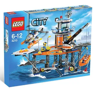 Lego® City 4210 La Plate Forme Des Garde Côtes pas cher