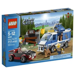 Lego City - Le Fourgon Du Chien De Police - 4441 pas cher