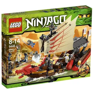 LEGO® Ninjago 9446 Le QG des ninjas pas cher