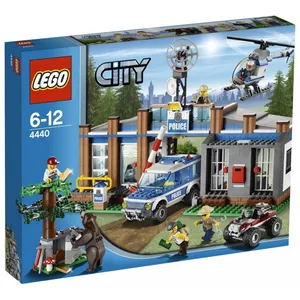 Lego Lego City - Le Poste De Police En Forêt - 4440 pas cher