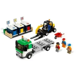 City - 301024 - lego 4206 le camion de recyclage pas cher