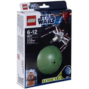 Lego Star Wars - X-Wing Starfighter & Yavin 4 - 9677 pas cher
