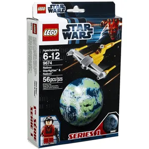 Comparateur de prix : Lego Star Wars - Naboo Starfighter &amp Naboo - 9674