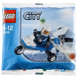 Lego City - L'avion De Police (Polybag) - 30018 pas cher