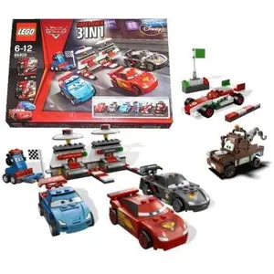 Lego Cars 66409 Mega Pack 3 en 1 ( 9485 La Course Ultime + 9478 Francesco + 8201 Martin ) pas cher