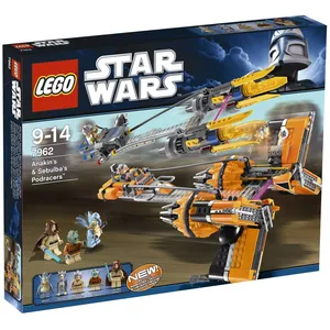 Lego Star Wars - Anakin Skywalker And Sebulba's Podracers - 7962 pas cher