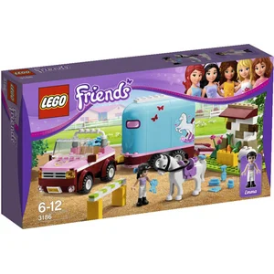 LEGO® Friends 3186 La remorque à chevaux d'Emma pas cher