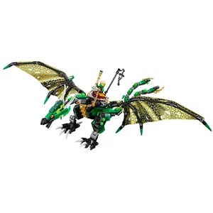LEGO® Ninjago 70593 Le Dragon Émeraude de Lloyd pas cher