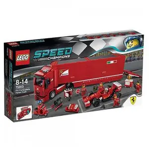 LEGO® Speed Champions 75913 F14 T et Son Camion Scuderia Ferrari pas cher