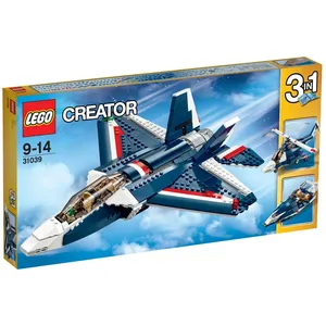 Lego Creator - L'avion Bleu - 31039 pas cher