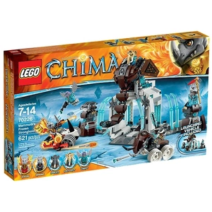Lego Chima - La Forteresse Glacée Du Mammouth - 70226 pas cher