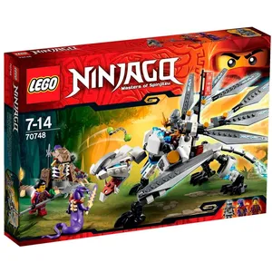 Lego Ninjago - Le Dragon De Titane - 70748 pas cher