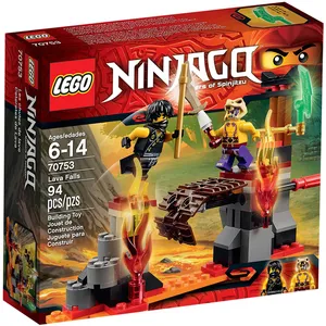 Lego Ninjago - Les Chutes De Lave - 70753 pas cher