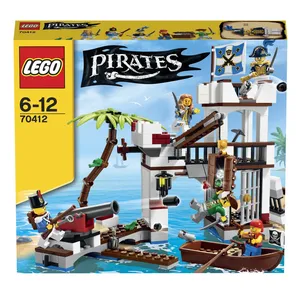 Lego Pirates - Le Fort Des Soldats - 70412 pas cher