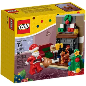 Lego Saisonnier - La Visite Du Père Noël - 40125 pas cher