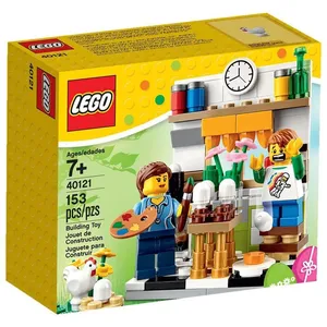 Lego Saisonnier - Les Oeufs De Pâques À Peindre - 40121 pas cher