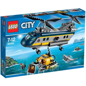 LEGO® City 60093 l'Hélicoptère de Haute-Mer pas cher