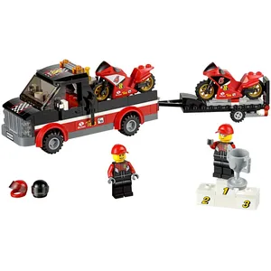 Comparateur de prix : LEGO® City 60084 Le Transporteur de Motos de Course